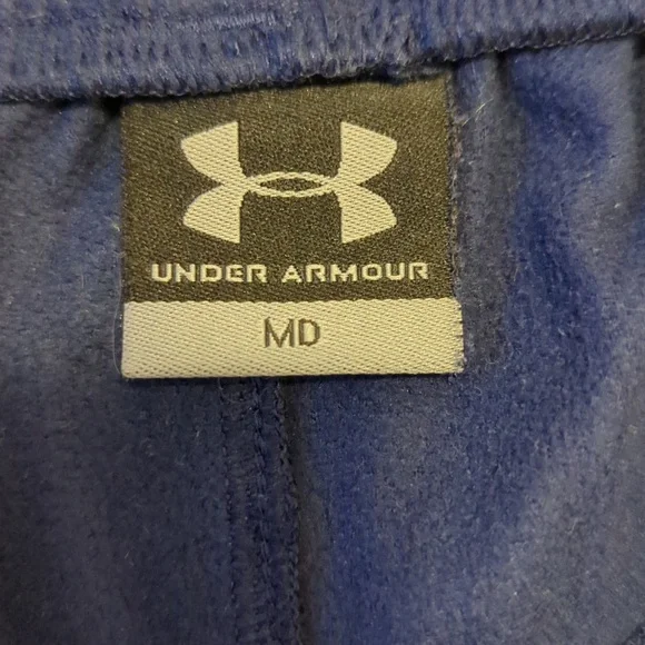 Under Armour Navy Fleece Sweatpants - Picture 3 of 4